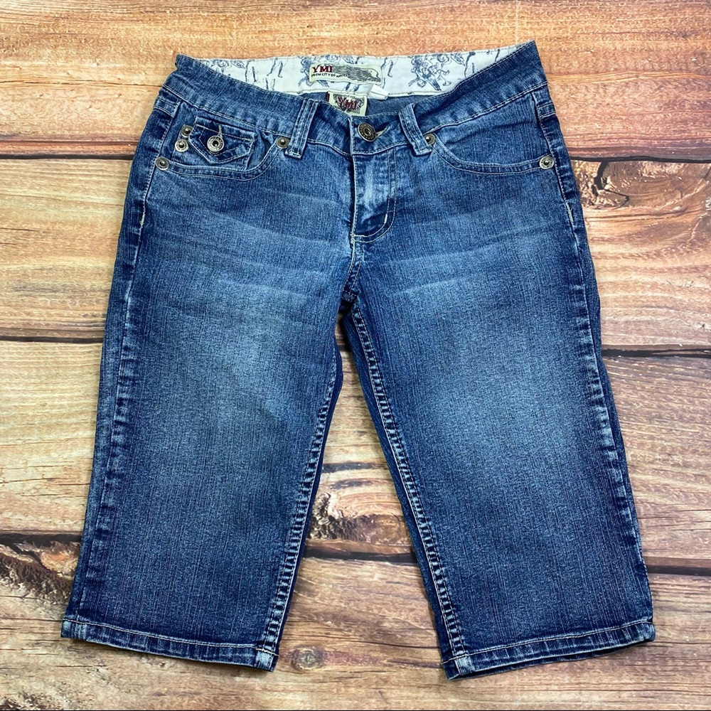 YMI Denim Shorts Women Size 3 From City Of Angels Jean Shorts - Stretch